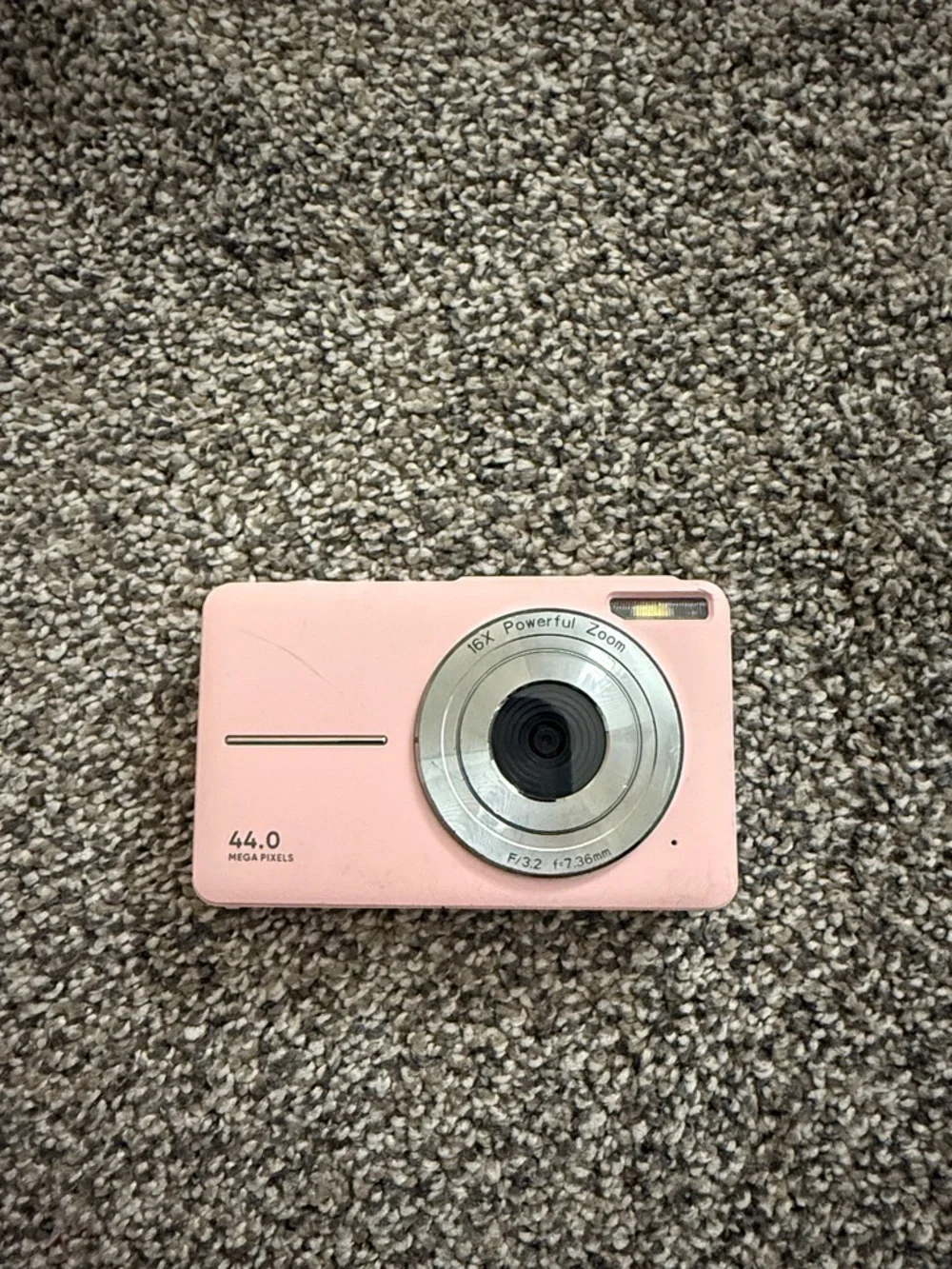 Pink Digital Camera - 44.0 MP Compact